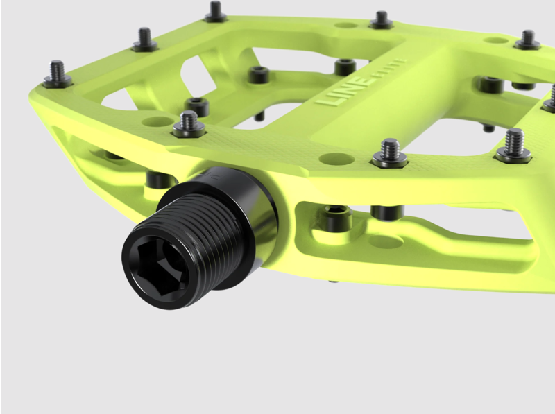 Trek Line Elite Flat Pedal Set in Volt-2